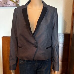 Banana Republic Two-Tone Gray Blazer